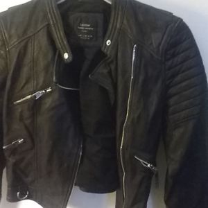 Women's leather jacket